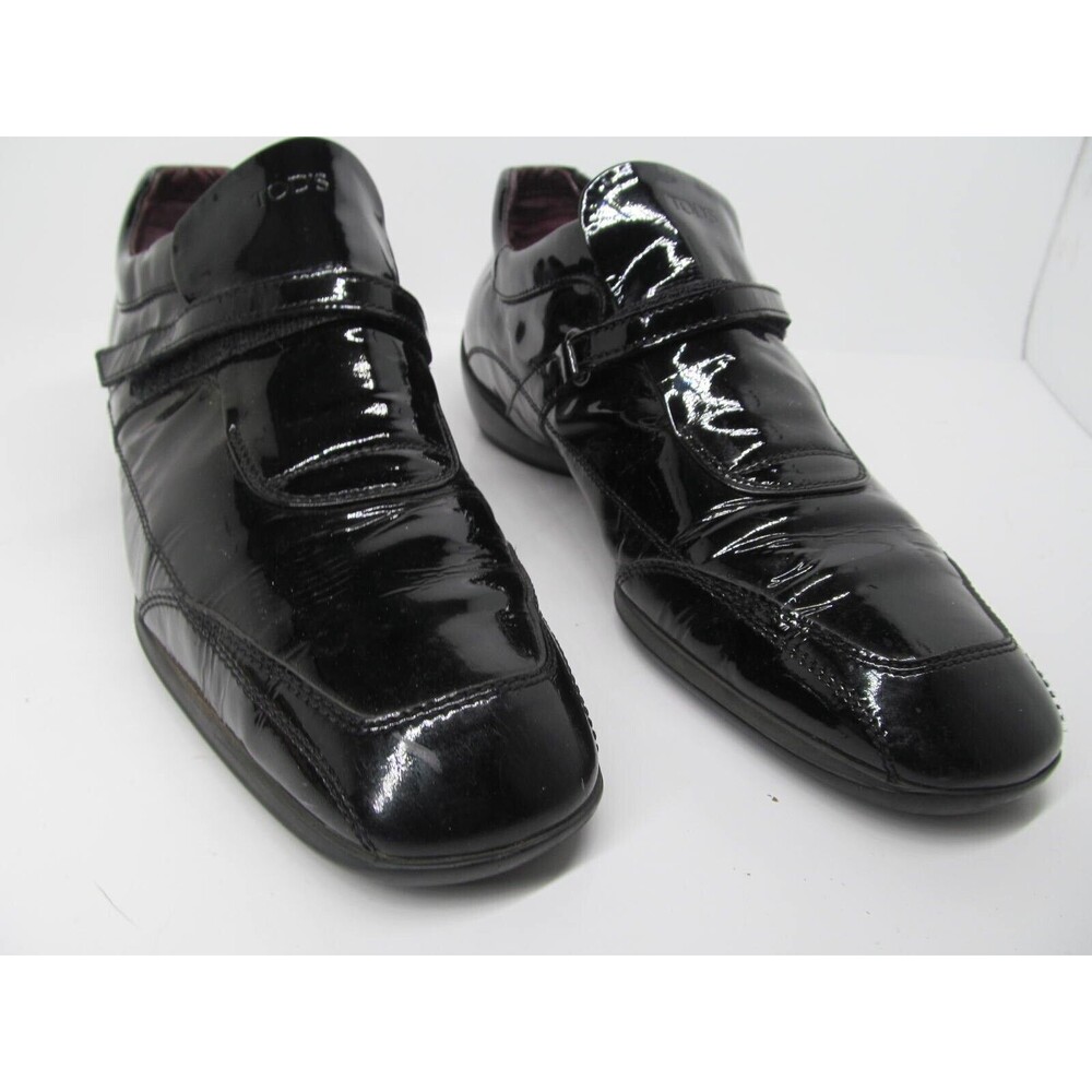 Tod's Black Patent Leather Loafers